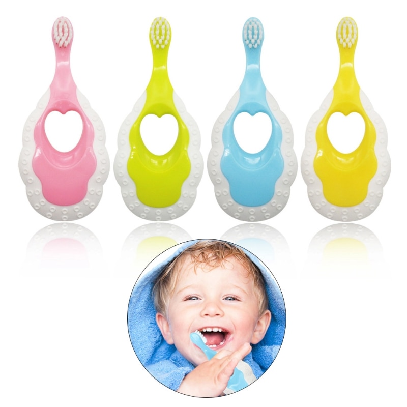 Baby Toothbrush Soft Anti Slip Handle Cartoon for Toddler Kids Newborn Oral Care Children Toothbrush
