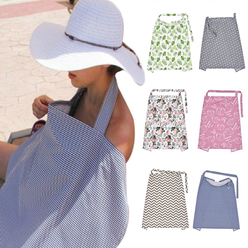 New Breathable Mother Breastfeeding Cover Baby Nursing Cover Mother Outdoor Baby Shawl Feeding Covers Apron Cover Maternity Pads