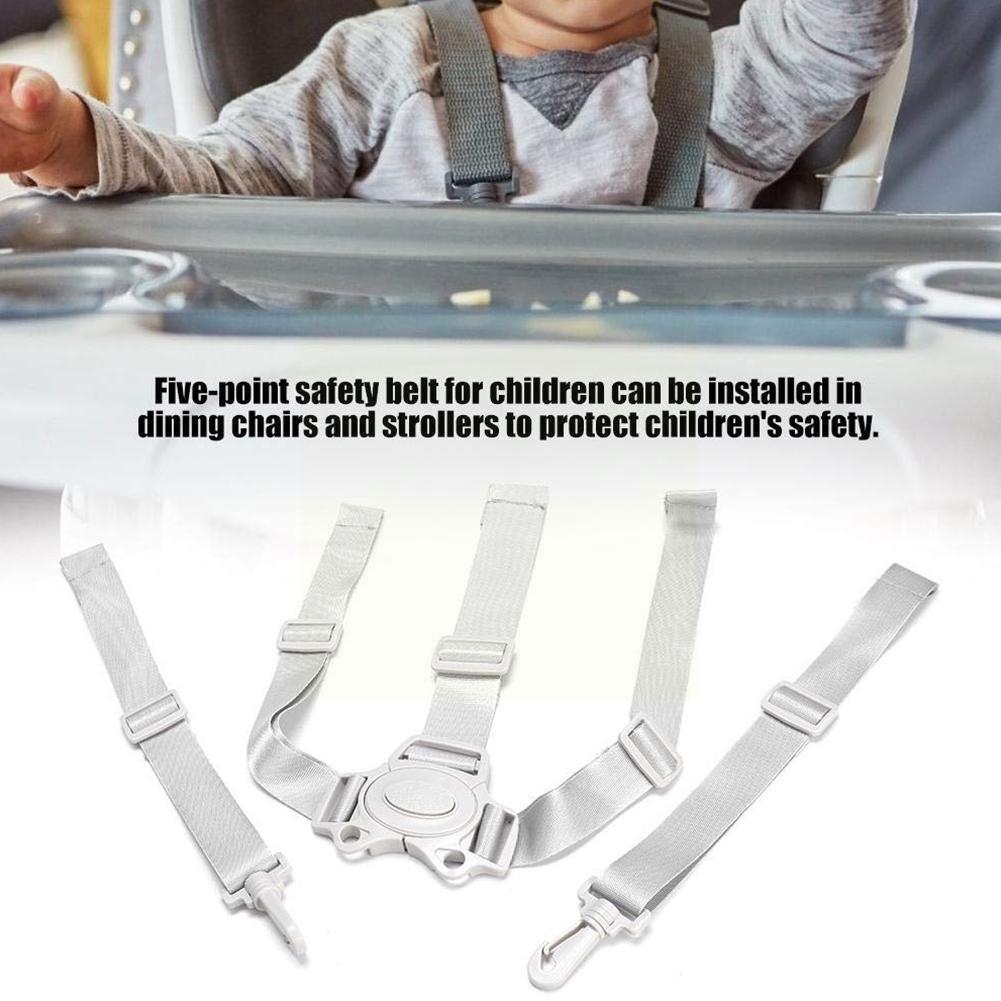 5 Point Harness High Chair Safe Belt Seat Belts For Stroller Pram Buggy Child Kid Pushchair Baby Dining Chair Kids Seat Belt