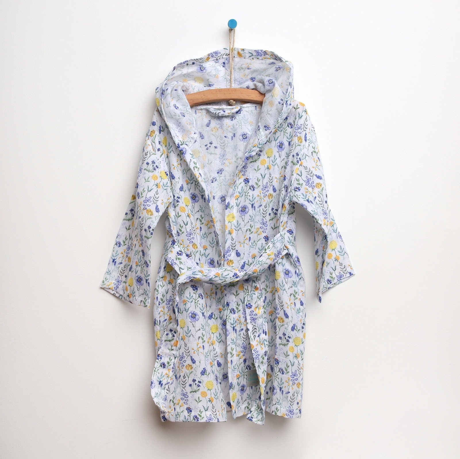 ebebek Little Dreams 2022 New Season Baby Clothes Lavender Bathrobe Age 4