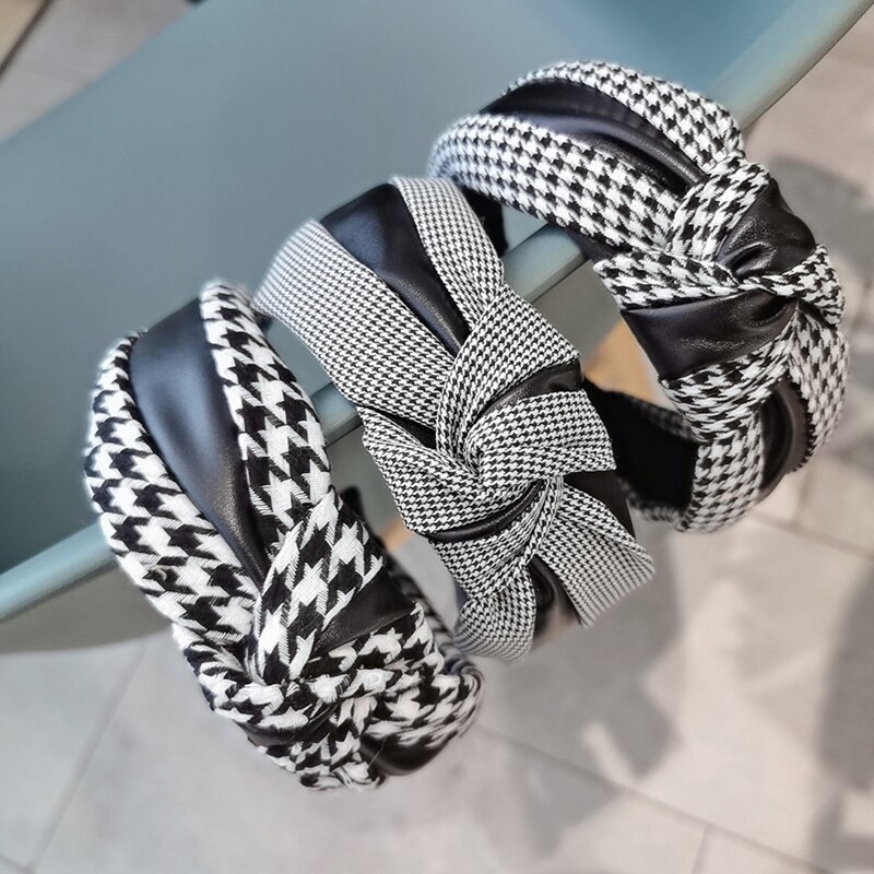 Fashion Hair Band Retro Style Wide-brimmed Cloth Hair Hoop Headband Designer Hairband Hair Accessories For Women Girls Ornaments