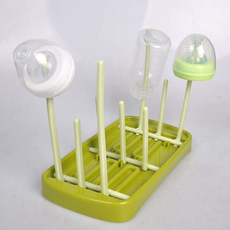 Mini Baby Foldable Feeding Bottle Drying Rack Nipple Shelf Pacifier Holder Space Saving Baby Bottle Cleaning Drying Rack