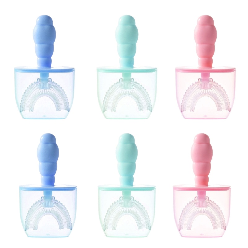 2022 New Baby Toothbrush Children Teeth Oral Care Cleaning Brush Kids Silicone Teethbrush