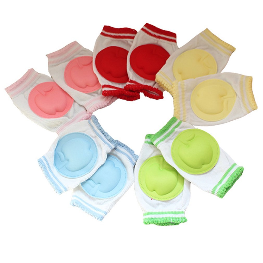 Baby learning crawling non-slip candy color socks Set baby toddler shatter-resistant knee protection