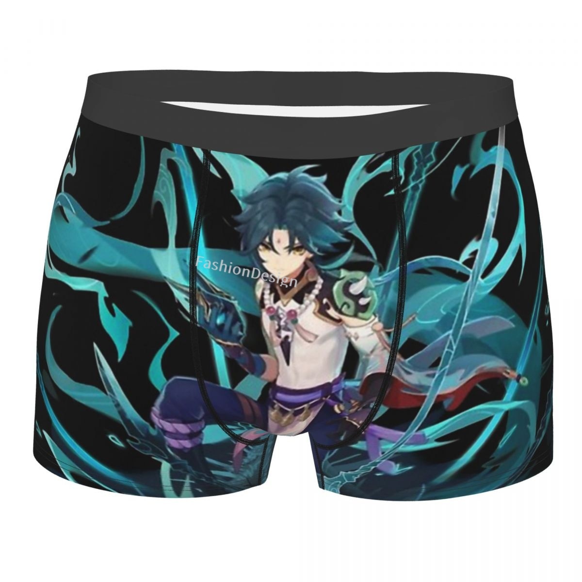 Xiao Genshin Impact Underpants Cotton Panties Male Underwear Comfortable Shorts Boxer Briefs