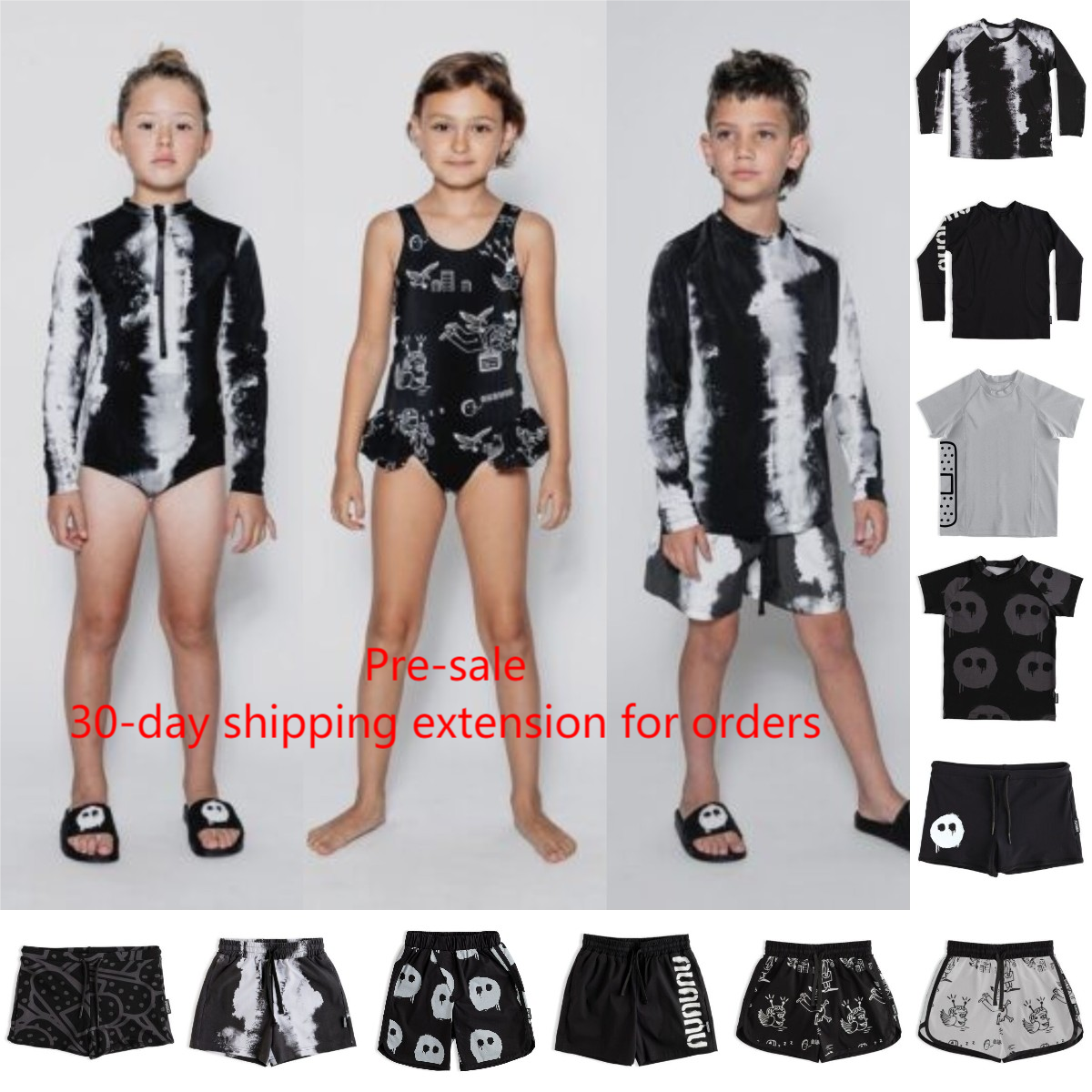 Pre-sale 30-day shipping extension for orders 2022 Children's Swimwear Beach Surfwear Girls Sling Swimwear