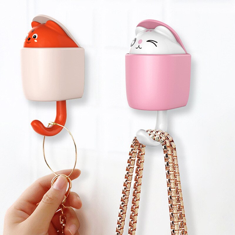 Creative Aromatherapy Hook Portable Strong Sticky Hook Key Rack Wall Hanging Door Hanger Hook Coat Storage Rack Home Decorations