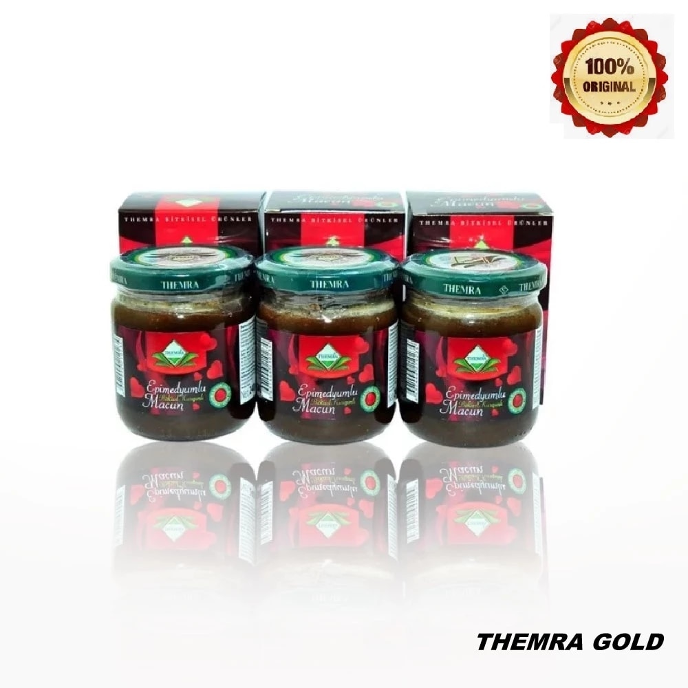 Themra Gold Plus Themra Honey Herbal Paste 240Gr X 3 Box Vitamin Energy FOR THE HAPPINESS OF MEN