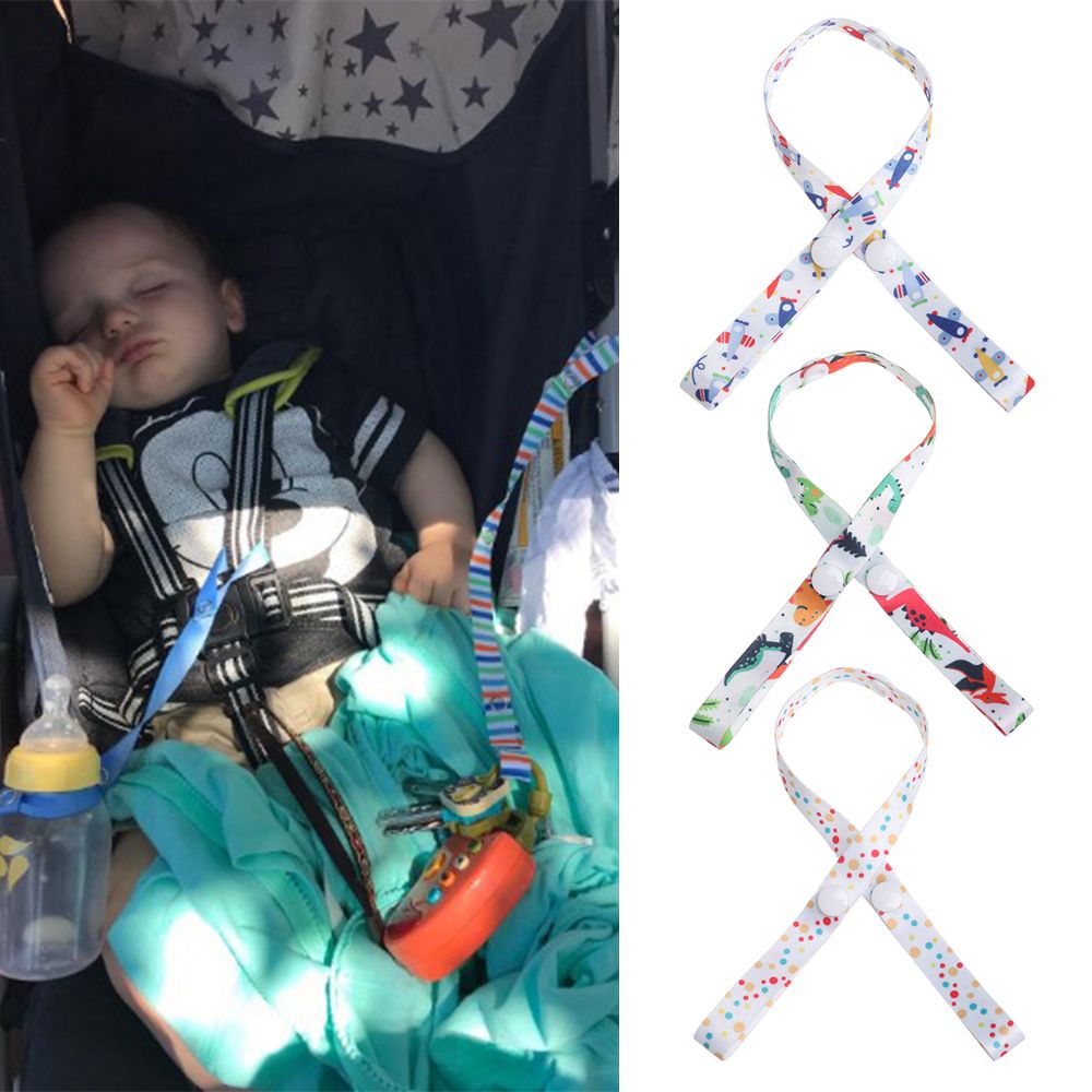 Strap Holder Baby Cup Holder Hangers Trolley Lanyard Bind Belt Stroller Accessories Fixing Strap Anti-lost Chain