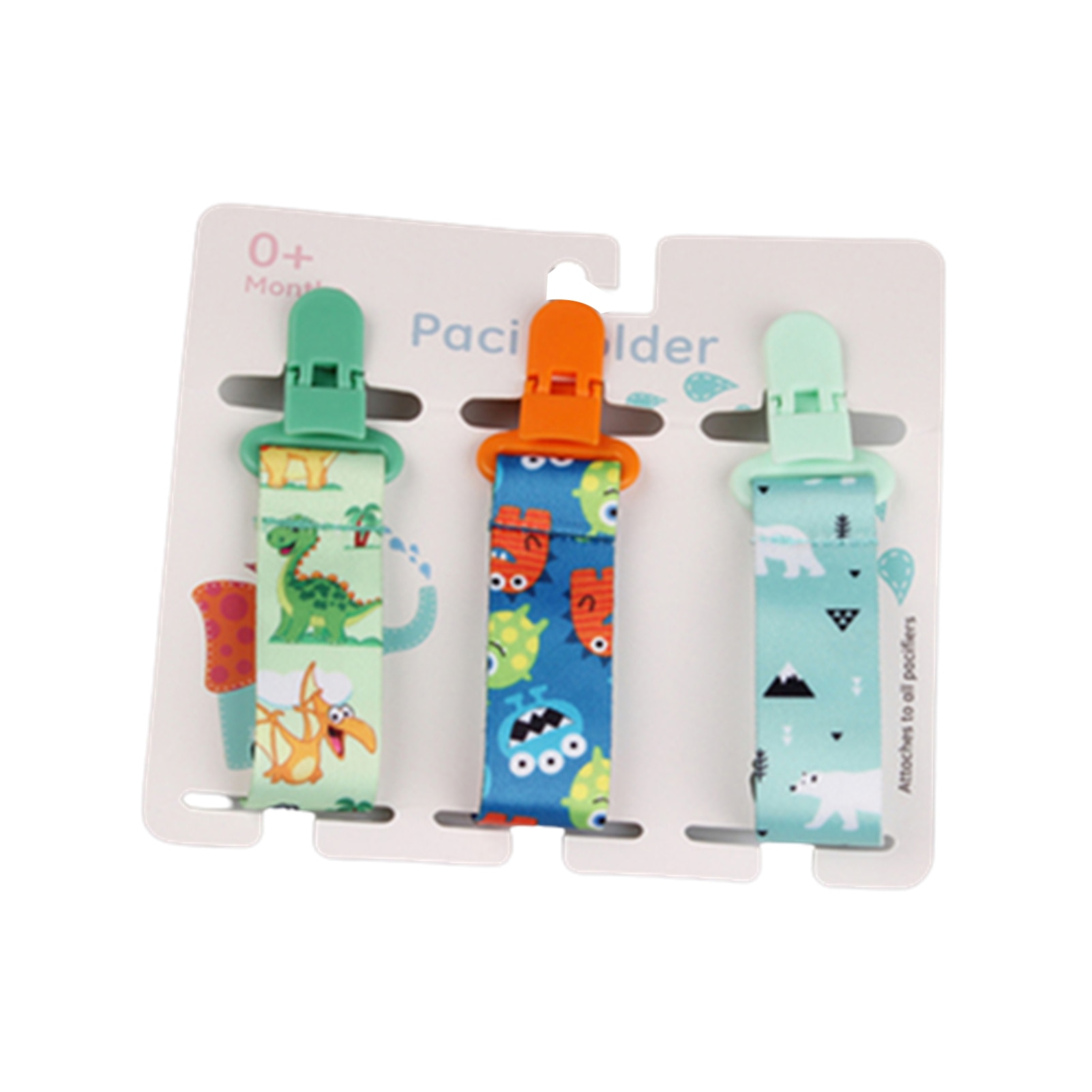 Baby Pacifiers Clip Beautiful Durable Assorted Colors Collection Pacifiers Clip Beautiful Durable For Kids Newborn AN88