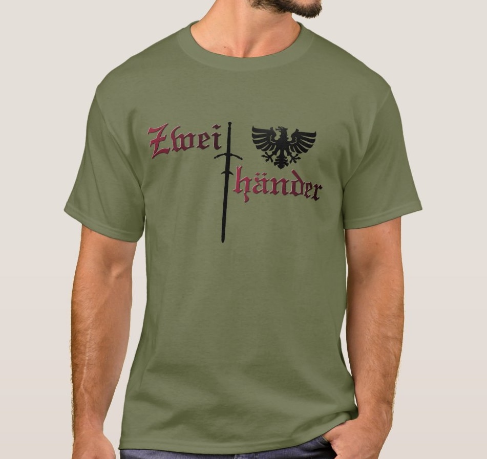 Creative Design Teutonic Knights Zweihander Premium T-Shirt. Summer Cotton Short Sleeve O-Neck Mens Casual T Shirt New S-3XL
