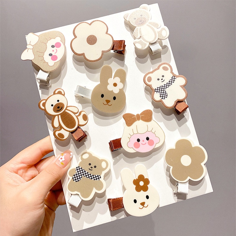 Girls Hair Clips Cartoon Hair Accessories Cute Hair Pins For Children Kids Barrettes Headdress Hairpins Hair Accessori