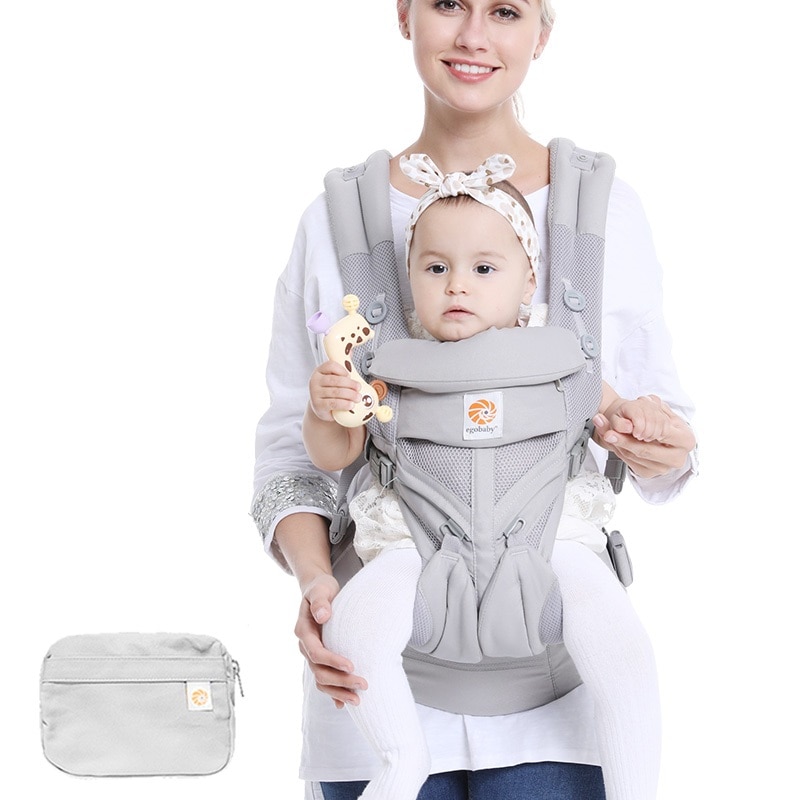 Egobaby Omni Baby Carrier Cotton Breathable Ergonomic Backpacks Holder Shoulder Waist Belt Sling Suspenders 360