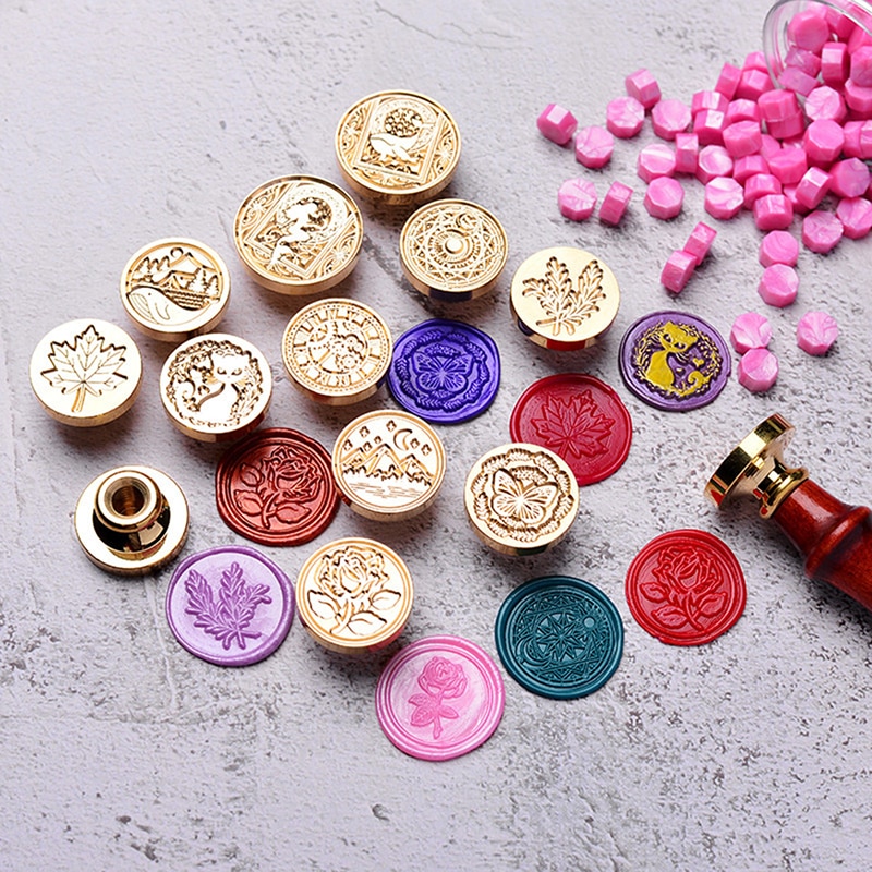 Sealing Wax Seal Head DIY Wedding Invitation Photo Album DIY Craft Gift Special Seal Seal Replacement Head Craft Gift
