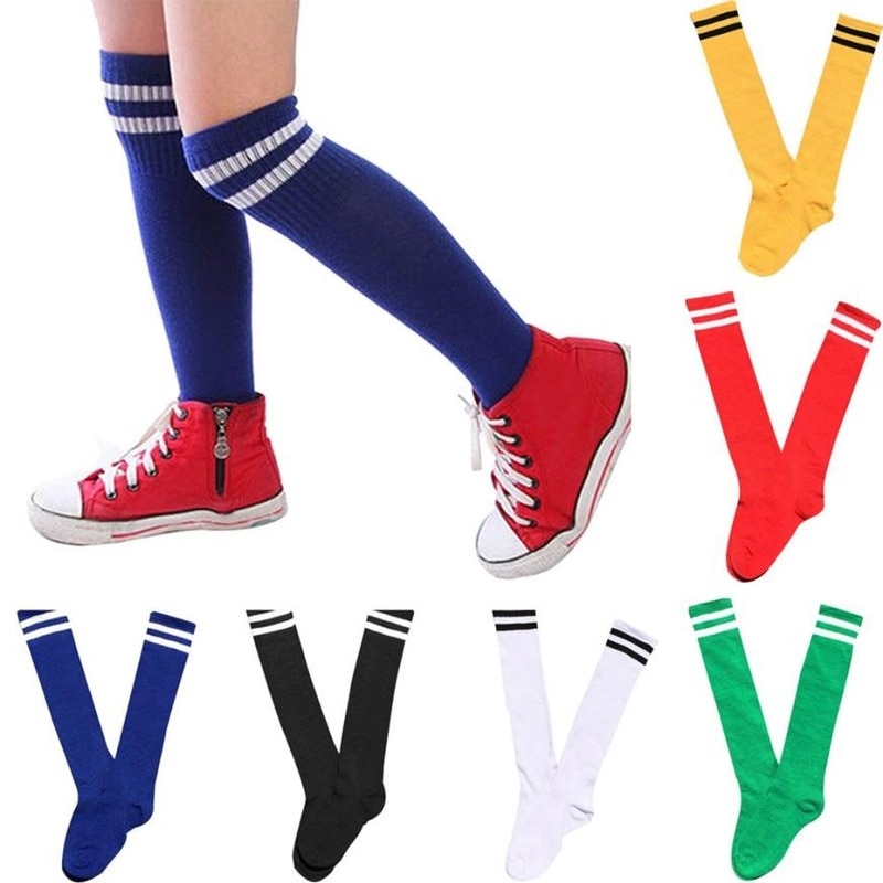 Children Sport Football Soccer Long Socks Over Knee High Sock for Boys and Girls Baseball Hockey Socks Kids Socks Janu11