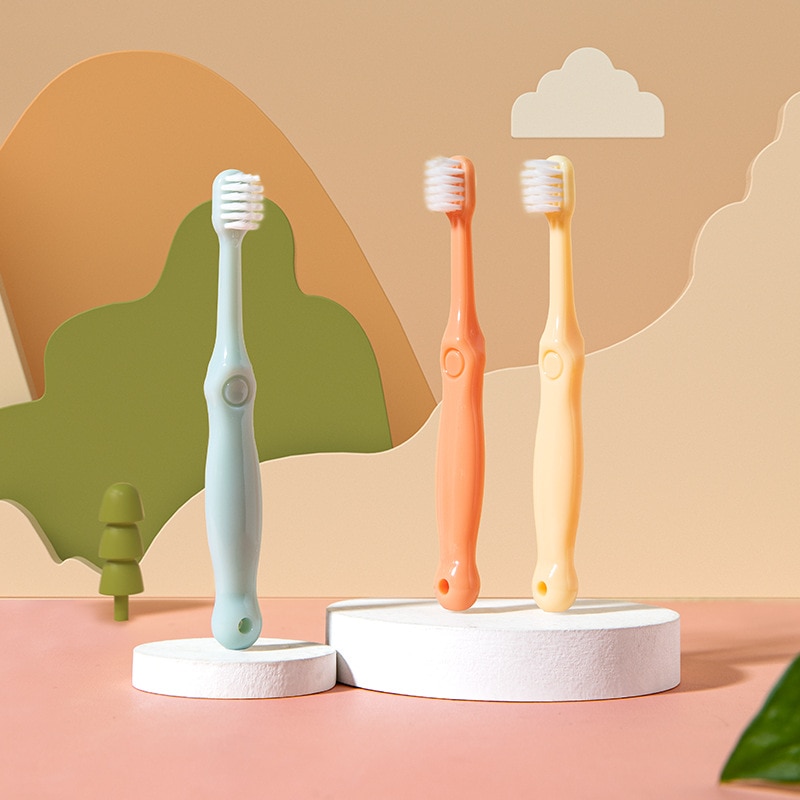 Child Baby Soft Silicone Toothbrush Kids Candy Color Goods for Boys Gilrs Children Teeth Dental Health Care Brush cheap Items