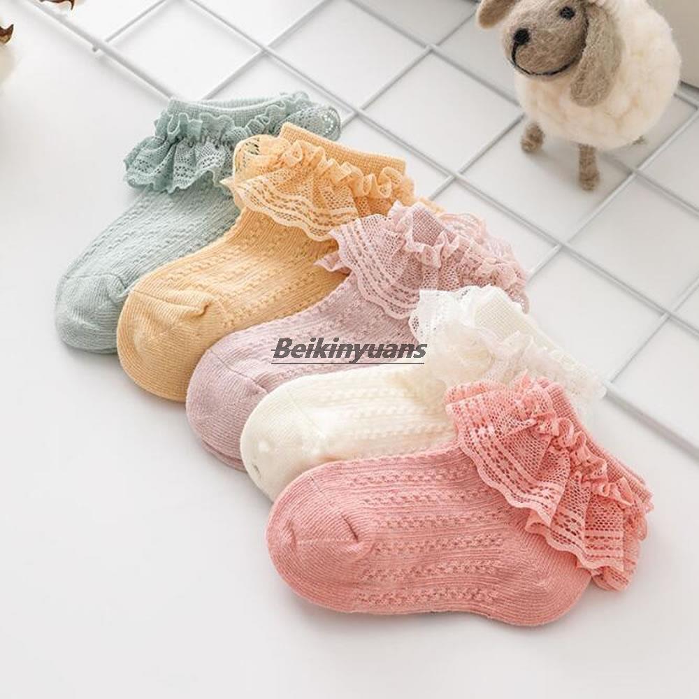 New summer girls socks spring and autumn Korean fashion lace sweet princess dance lace socks children socks