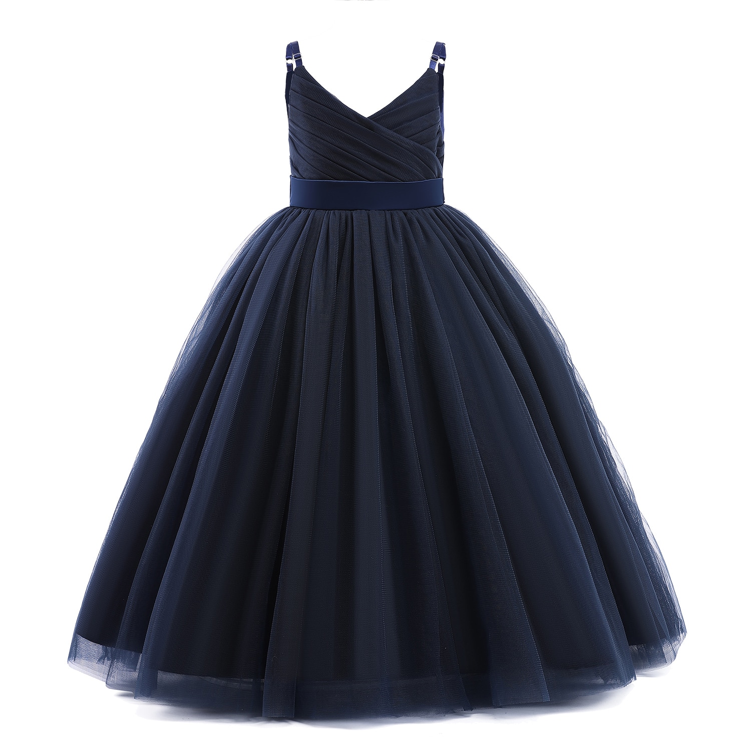 Teen Girls Formal Princess Dress Big Girl Star Sequin Mesh Dress For Wedding Ceremony 5-14 Yrs Kids Birthday Party Maxi Costume