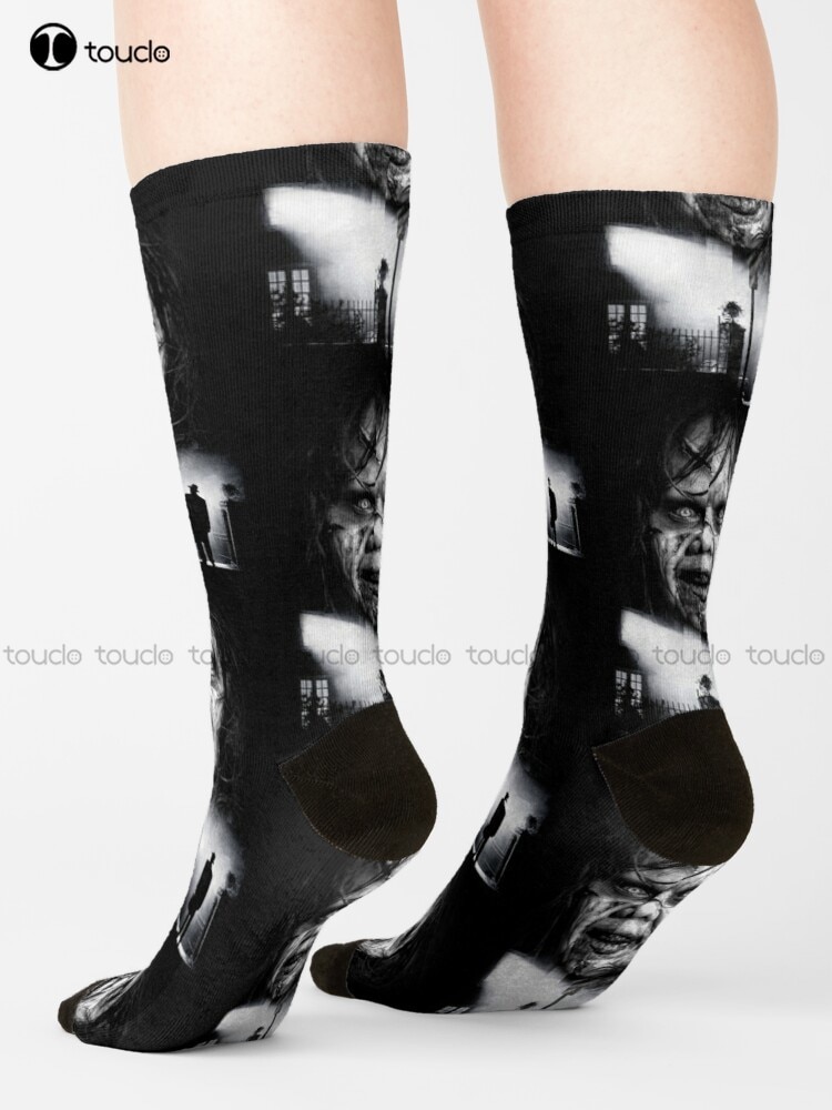 The Exorcist Socks Christmas Socks High Quality Cute Elegant Lovely Kawaii Cartoon Sweet Harajuku Cotton Street Skateboard Socks