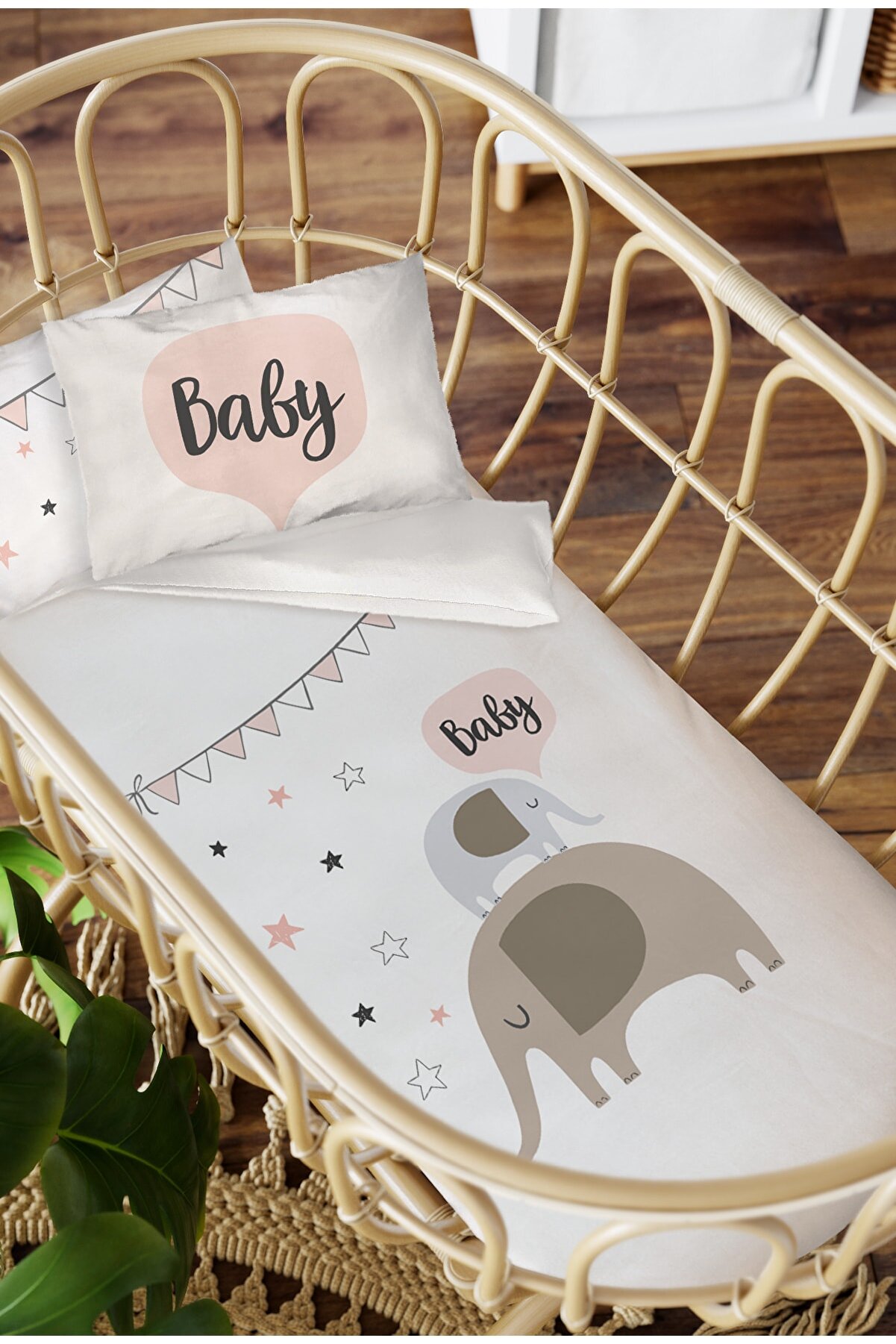 HomamiaAnne Yanı Sleeping Crib Duvet cover set besik-45374637897