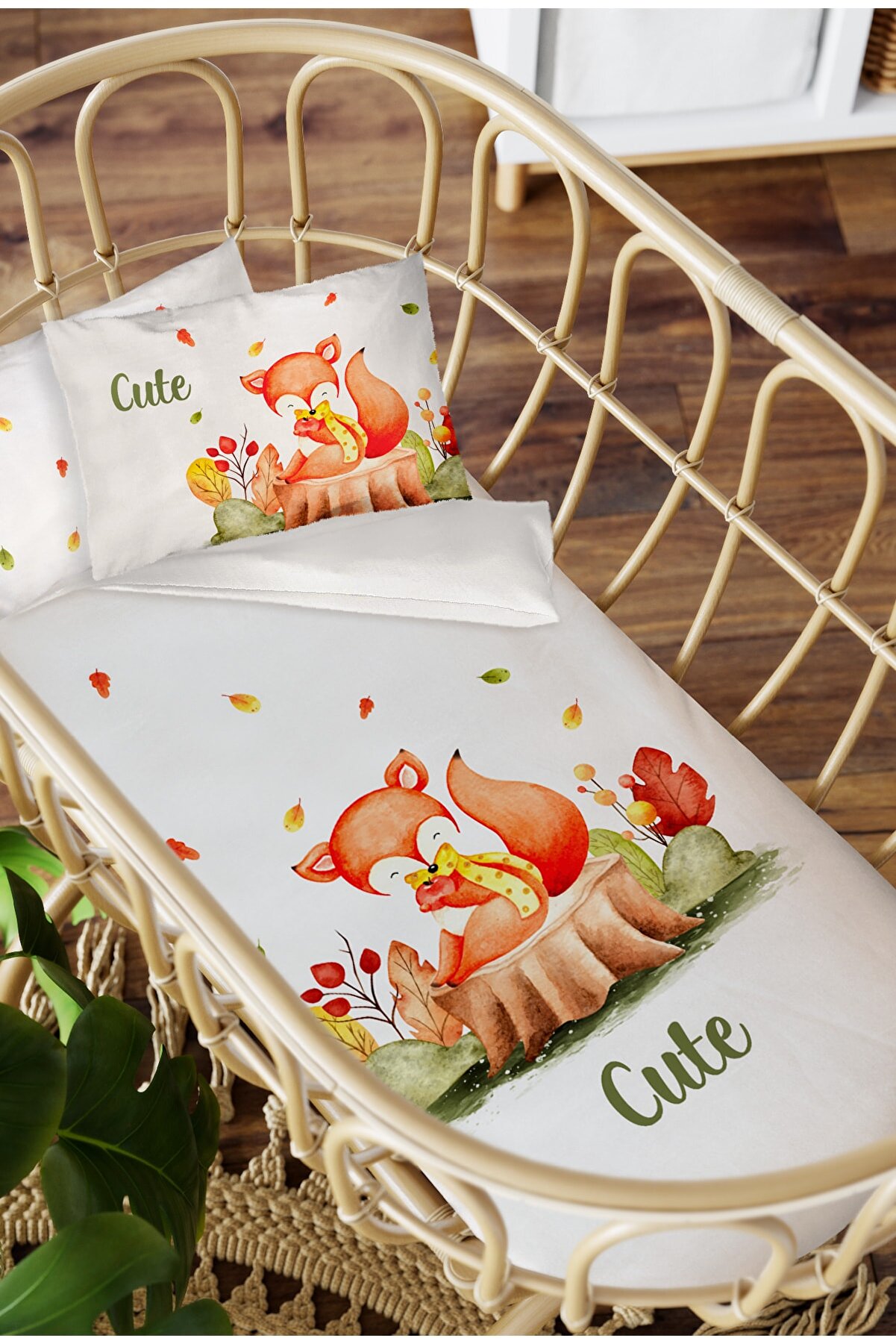 HomamiaAnne Yanı Sleeping Crib Duvet cover set besik-185374637897