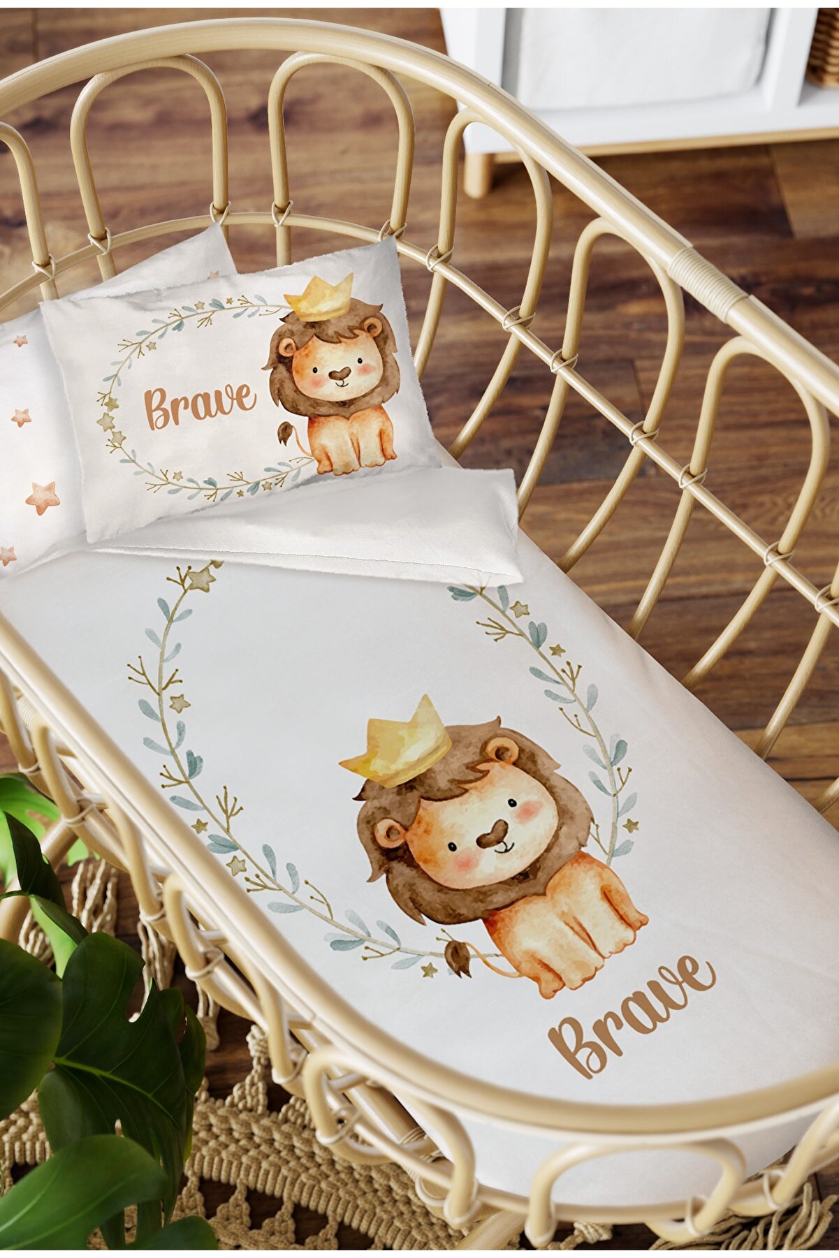 HomamiaAnne Yanı Sleeping Crib Duvet cover set besik-275374637897