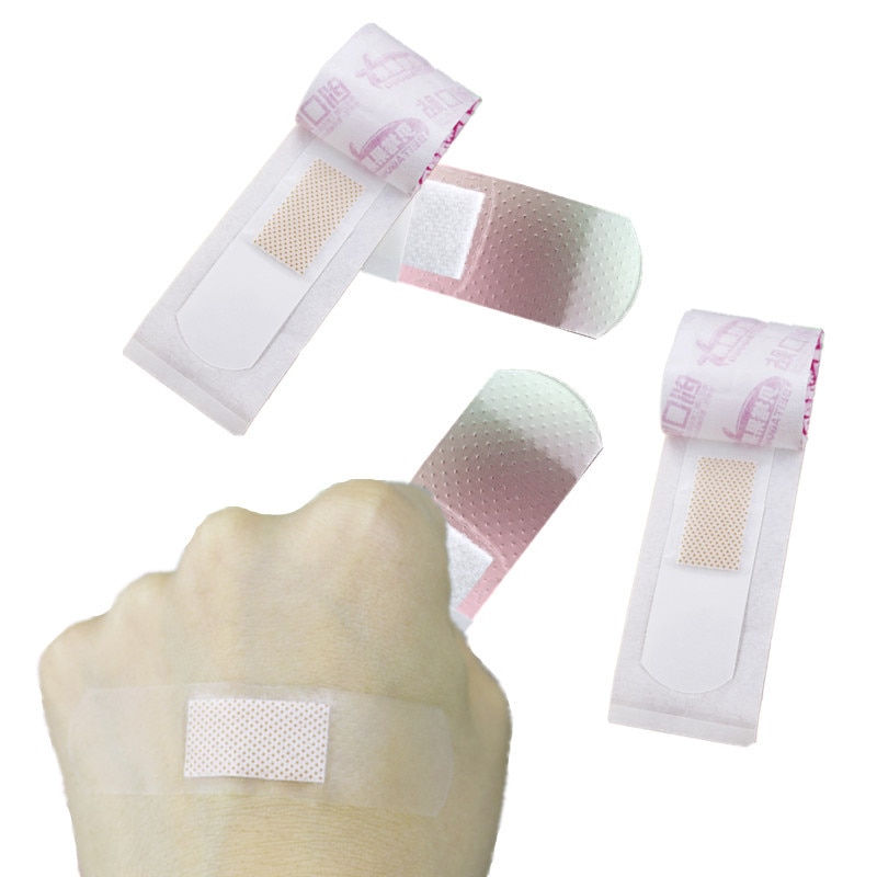 160pcs/pack Waterproof Band Aid Wound Dressing Plasters Skin Heal Adhesive Bandages for Children Adults Patch Breathable Plaster