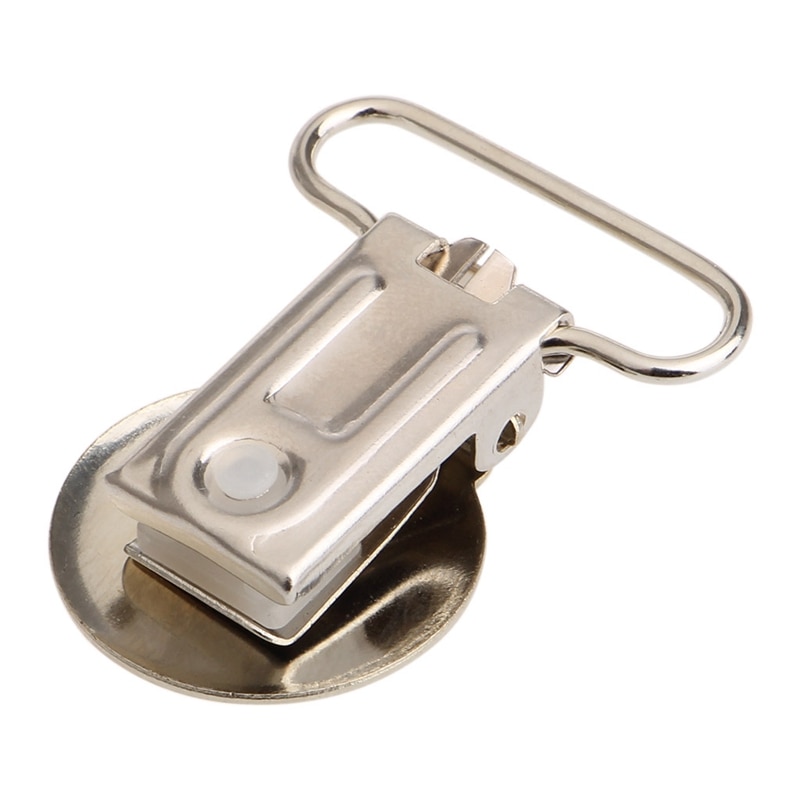 2.2cm Bed Sheet Fasteners Holder for Making Pacifier Holders Bib Clips Toy Holder Suspender Clips Buckles Pack of 10