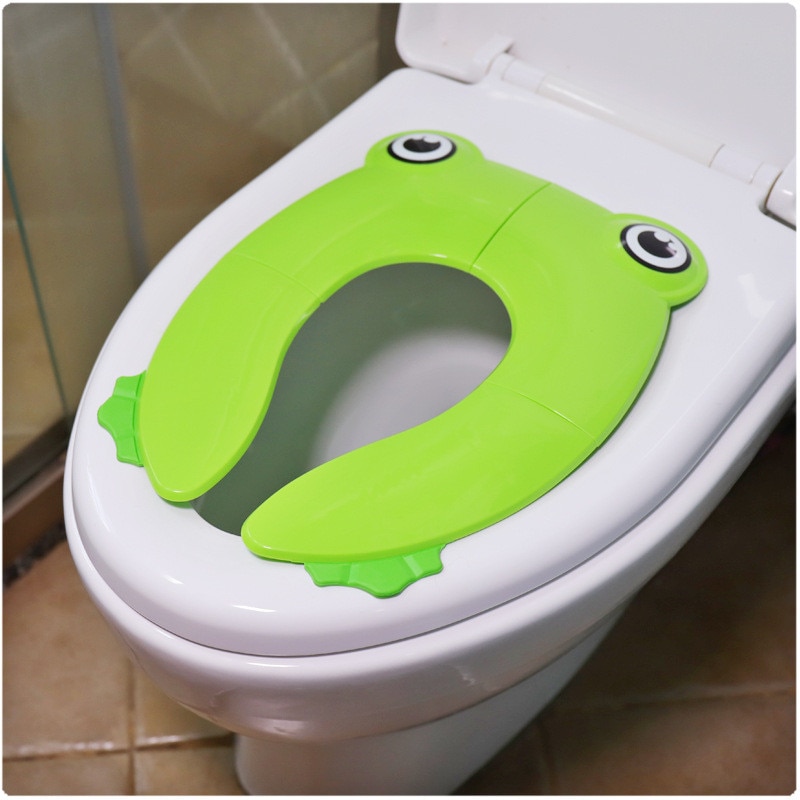 Baby Travel Folding Potty Seat toddler portable Toilet Training seat children urinal cushion children pot chair pad /mat