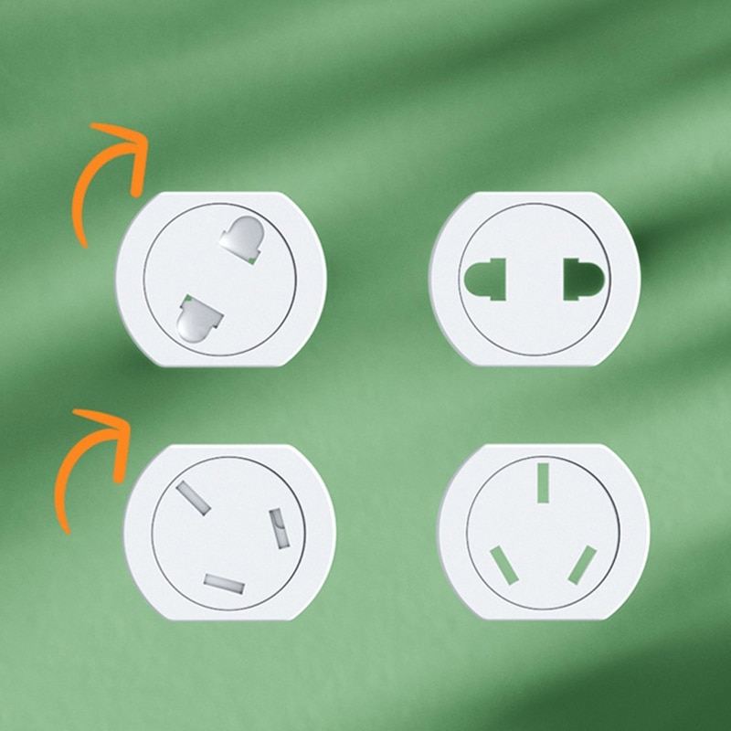 5pcs Outlet Covers Child Proof Electrical Protector Safety Improved Baby Safety Plug Covers GXMB