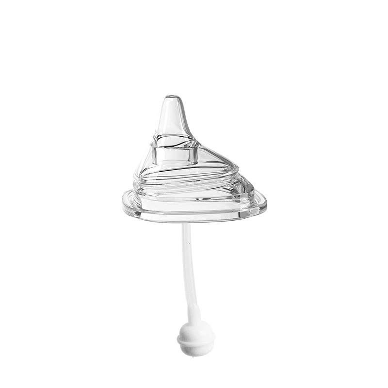 Baby Pacifier Milk Bottle Duckbill Tube Cup-Headed Straw Hegen Accessories Gravity Straw All-Purpose Dust Cover Pipette