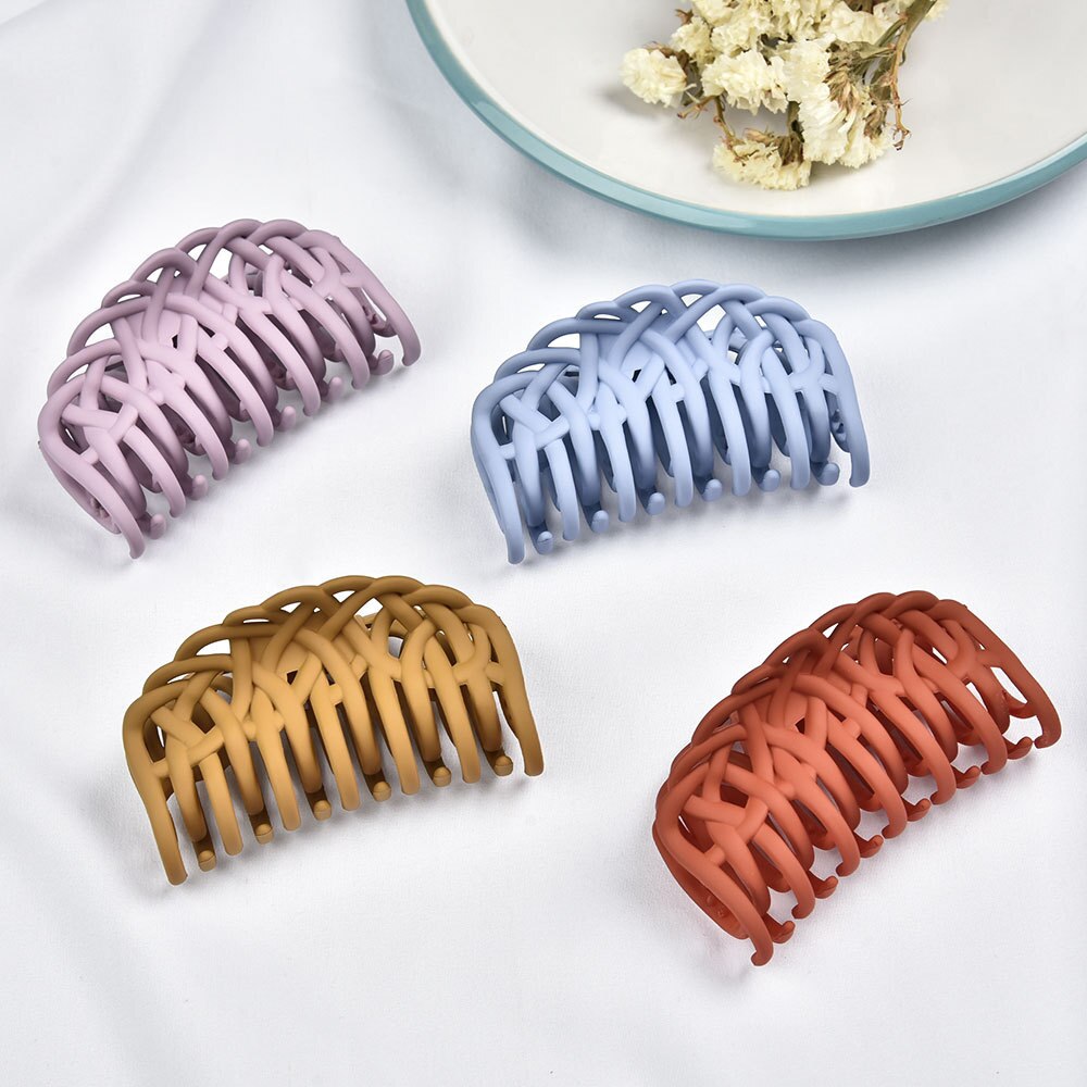 2022 New Fashion Simple Versatile Geometric Semicircular Lines Hairpin Barrettes for Women Girls Accessories Headwear Wholesa
