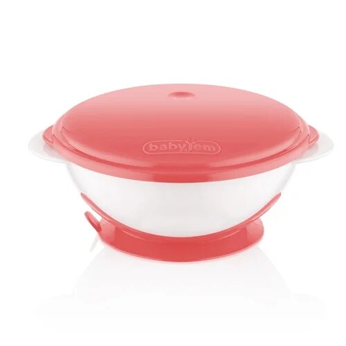Orange color vacuum food plate