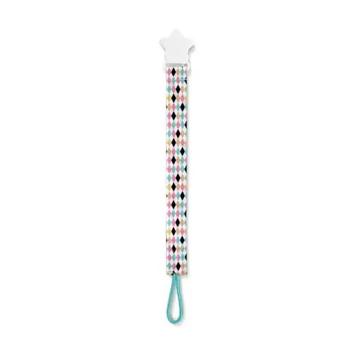 Colored square pacifier holder pattern