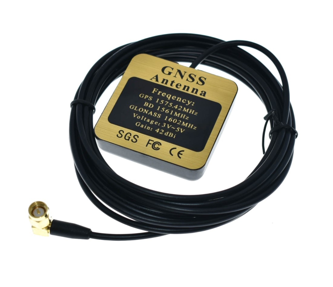 3meters GPS Glonass BD antenna GNSS Antenna 35*4 ceramic SMA male /BNC/TNC/Frake C/ MCX SMA angle male interface 42dbi high Gain