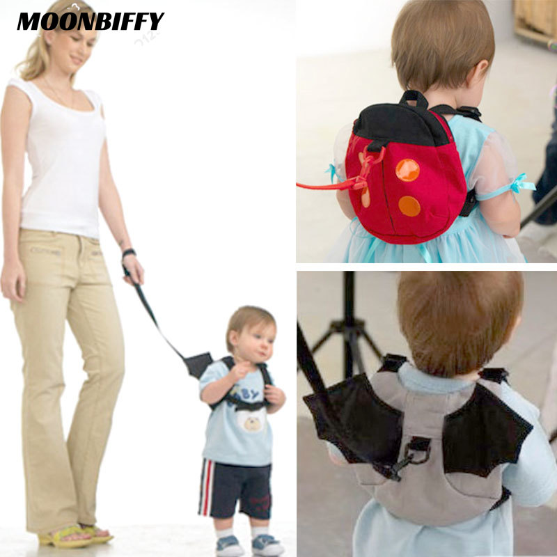 New Kids Baby Safety Harness Backpack Leash Child Toddler Anti-lost Cartoon Animal Bag