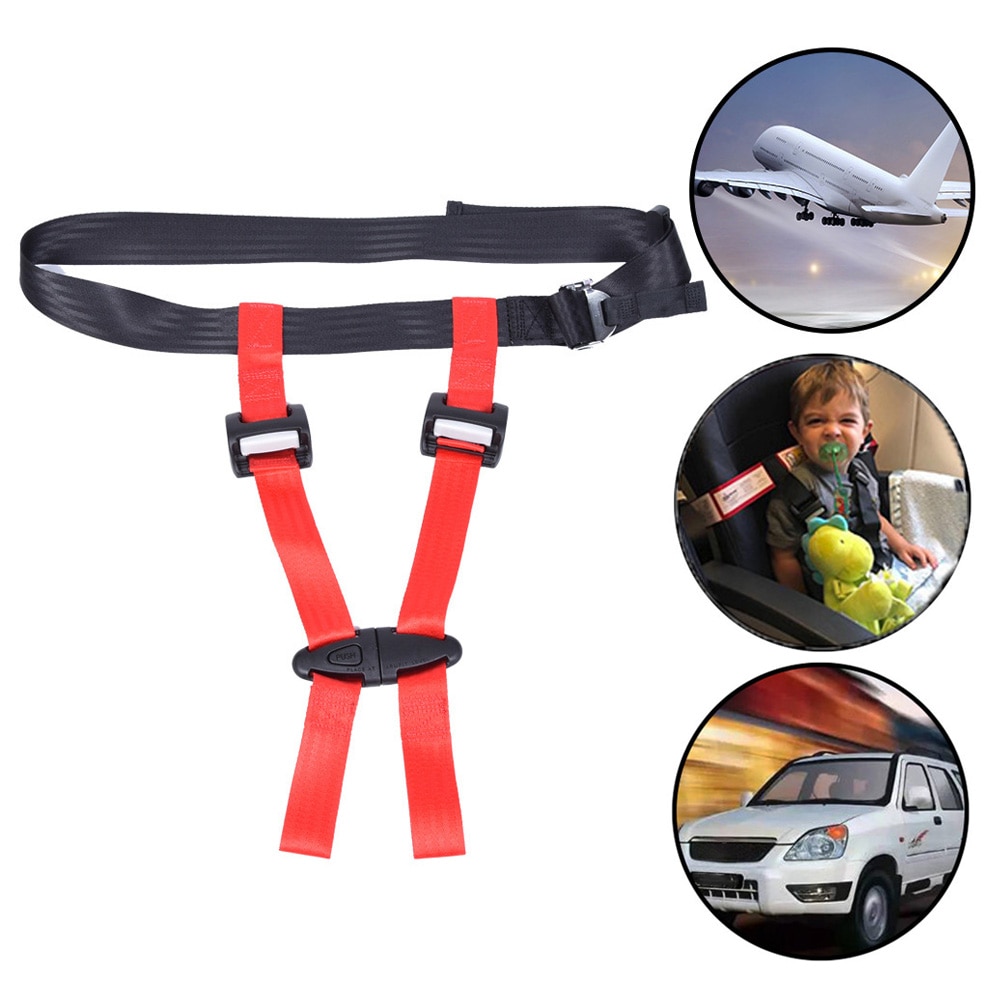 Child Airplane Travel Safety Harness Baby System Belt CE Certified Portable Car Seat Belt Child Airplane Travel Safety Harness