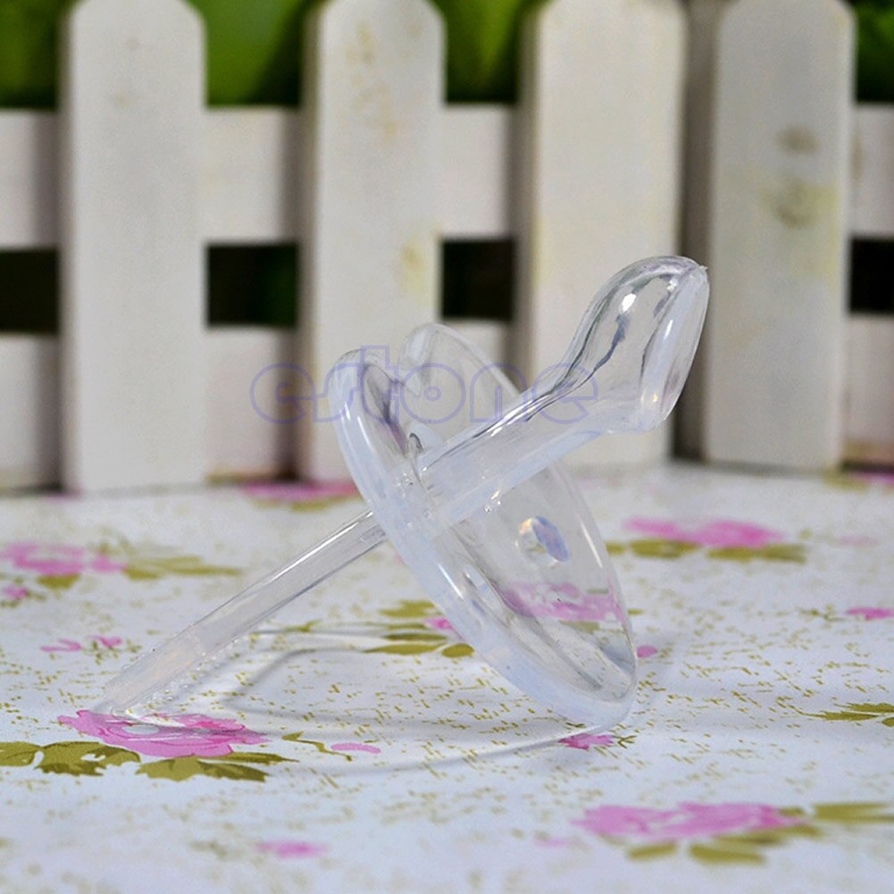 New Baby Silicone Soother Pacifier Bpa Free Soft Infants Teething Chewing Pacifiers Teether Toys Nursing Accessories
