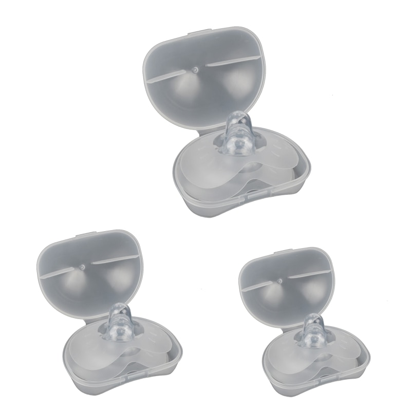 2pcs Silicone Nipple Protectors Feeding Mothers Nipple Shields Protection Cover Breastfeeding