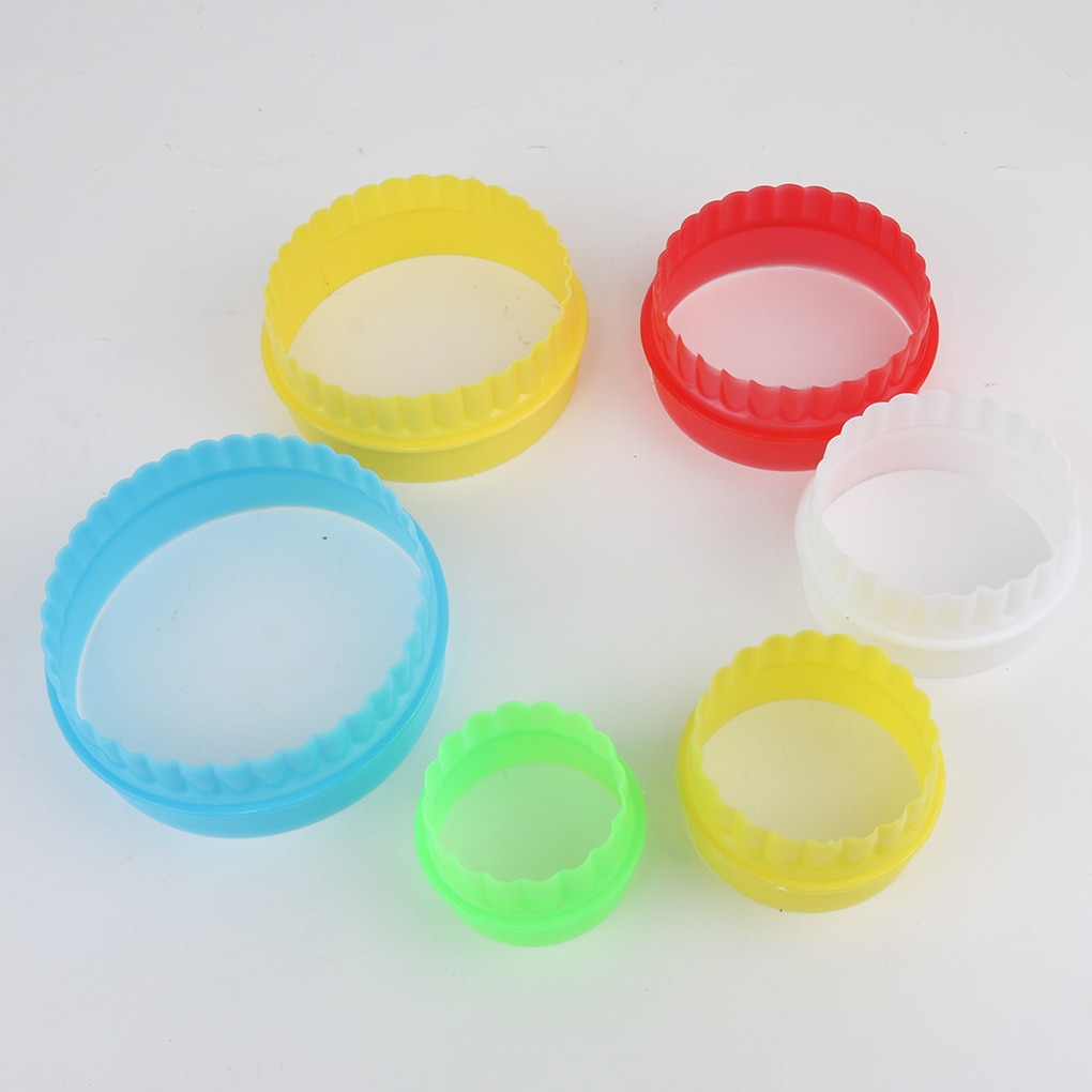 Portable Biscuits Embossing Molds Moulds Household Bakery Dessert Baking Kitchenware Accessories Color Pattern Random