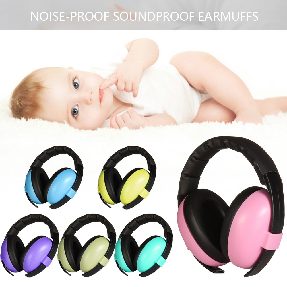 Anti Noise Baby Headphones Children Sleep Ear Stretcher Baby Ears Protection Children Earmuffs Sleeping Earplugs Child Earmuff