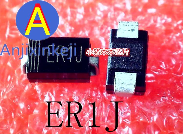 10pcs 100% orginal new ER1J DO-214AC SMA