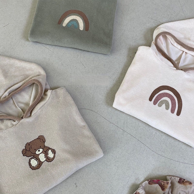 Baby Bath Towel 0-24m Newborn Baby Girl Boy Hooded Bathrobe Kids Beach Blanket Pajamas Beach Spa Quick-drying Kids Bathrobe