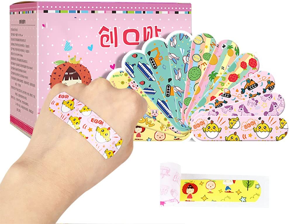 120pcs/lot Bandages for Children Animal Patterns Adhesive Band Aid for Kids Entertainment Waterproof Stickers Tiritas Infantiles