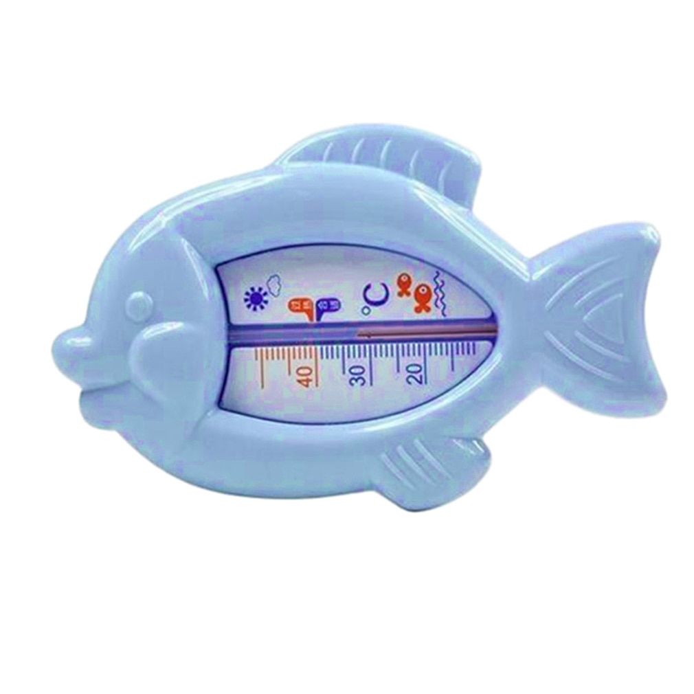 Lovely Cute Fish Baby Water Thermometer Meter Plastic Kids Bath Water Toy