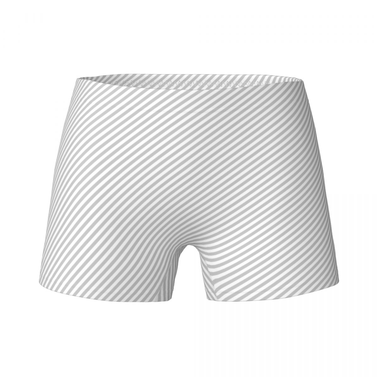 Youth Girls Stripes Grey Boxers Children's Cotton Cute Underwear Teenagers Underpants Soft Shorts Size 4T-15T