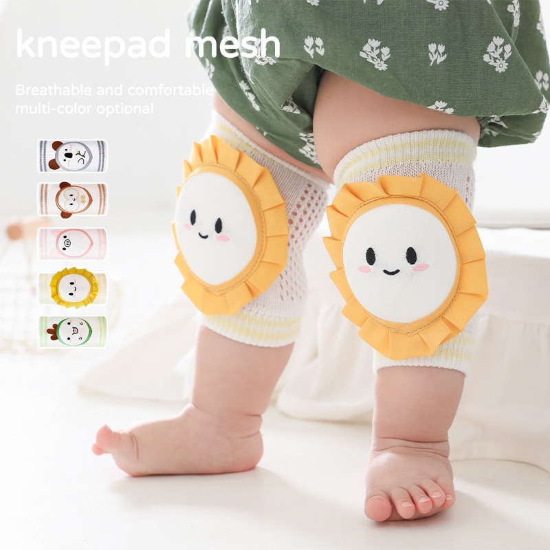 new baby knee pads new children's toddler knee pads crawling artifact baby loose mouth stockings
