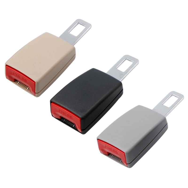 Car Seat Belt Clip Extender Safety Seatbelt Lock Buckle Plug Thick Insert Socket Extender Safety Buckle