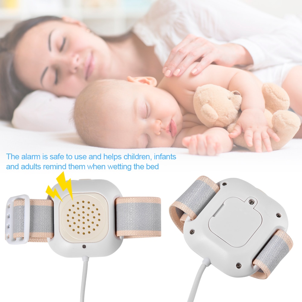 Professional Arm Wear Bedwetting sensor Alarm For Baby Toddler Adults Potty Training wet reminder Sleeping Enuresis Training #WO