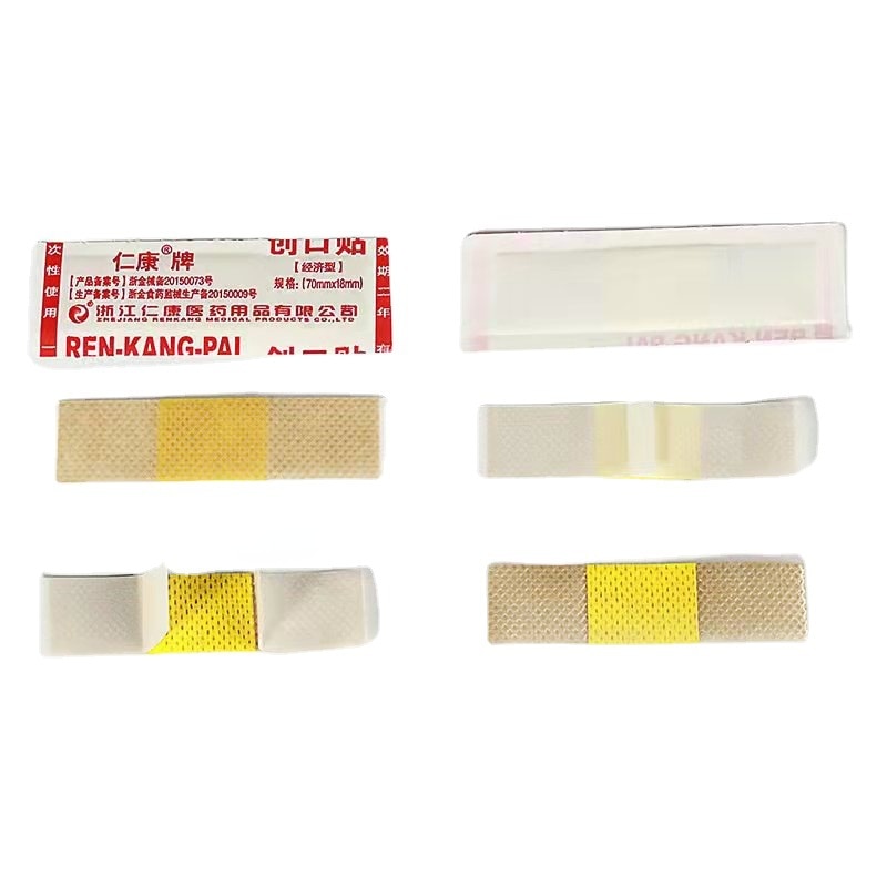 100pcs/pack Non-woven Fabrics Patch Waterproof Children Adult Band Aid for First Aid Bandages Wound Dressing Plaster Adhesive
